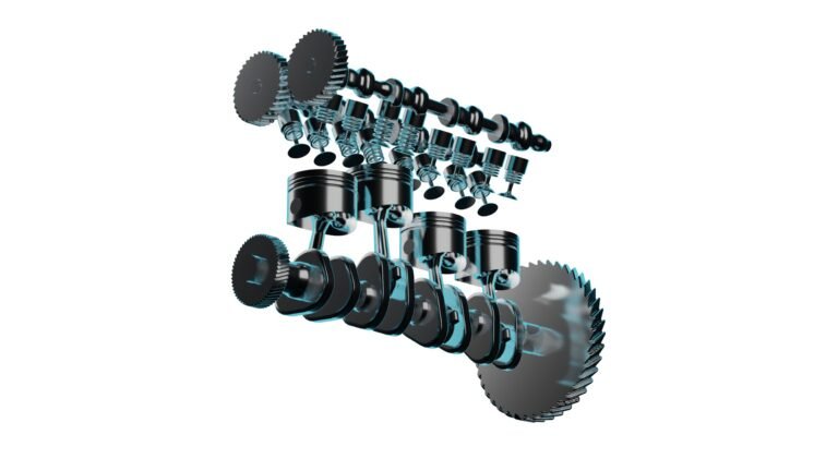 3d Illustration Car Engine Components 768x432